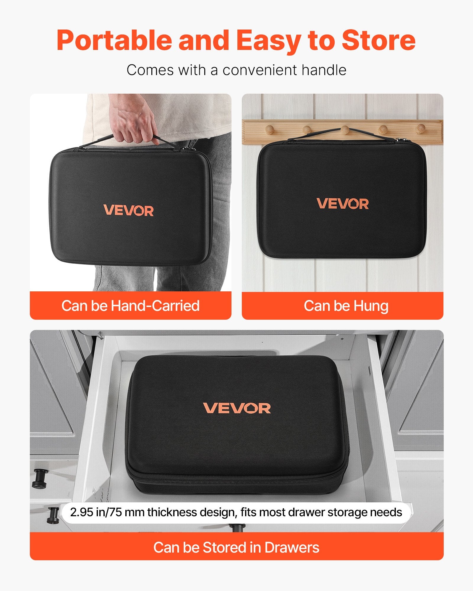 Battery Organizer Storage Box With Tester BT-168 Holds 167 Batteries